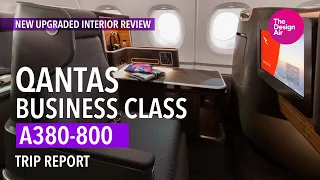 Qantas A380 Business Class Trip Report