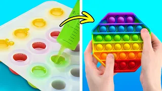 SATISFYING POP IT COMPILATION || Cool DIY Ideas For Crafty Parents