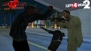 Left 4 Theft San Andreas L4D2 Nick Survivor Gameplay with [DOWNLOAD] Link is in Description