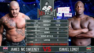 James Mc Sweeney Vs. Ismael Londt I100KG Heavyweighttitle Tournament Finale Full Fight December 2019