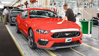 How they Build the Powerful Ford Mustang Inside US Best Mega Factory