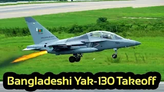 Watch CLOSE VIEW of Bangladesh Air Force’s Yak-130 Takeoff