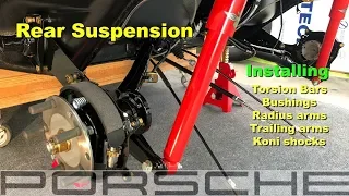 1967 Porsche 911 Video 44 Installing rear suspension