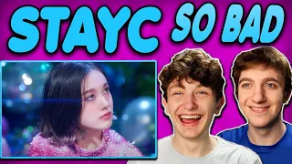 STAYC - 'SO BAD' MV REACTION!!