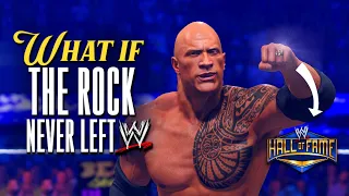 ROCK ENTERS HALL OF FAME?! What If The Rock Never Left WWE?