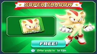 Sonic Forces - SUPER SHADOW New Event Update Free Cards | Bonus Stage Gold Rings Android Gameplay
