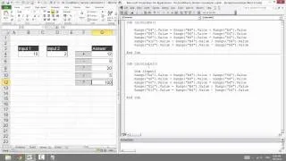 04 Excel Macro Simple Calculation 2  Declare Variable Assign Value to Variable