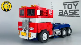 【LEGO Optimus Prime Transform!】Lego 10302 Optimus Prime Transformers Lego Brick Truck Robot Toys