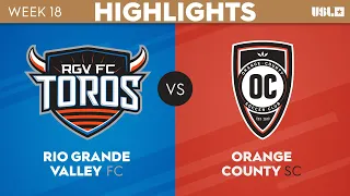 7.9.2023 | Rio Grande Valley FC vs. Orange County SC - Game Highlights