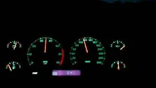 Jaguar Sovereign Gold 4.0i XJ40 '94 acceleration (0-100km/h)