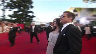 Angelina Jolie and Brad Pitt Fashion Snapshot Golden Globes 2009