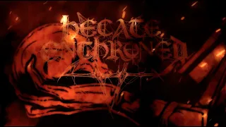 HECATE ENTHRONED - Plagued By Black Death (Official Lyric Video)