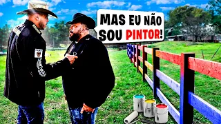 REI DO GADO ME DEU A PIOR DAS PUNIÇÃO DA FAZENDA !!! PINTAR TODAS AS CERCAS !!!