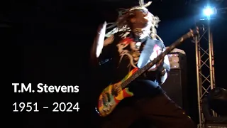 T.M. Stevens – R.I.P. – 1951 – 2024 (live in Germany 2010)