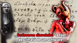 „Scrisoarea diavolului” a fost descifrată de un software. Ce ne-a zis printr-o călugăriță posedată