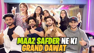 Maaz Safdar Ne Ki Grand Dawat | Laraib Khalid | @MaazSafderWorld | Zarnab Fatima