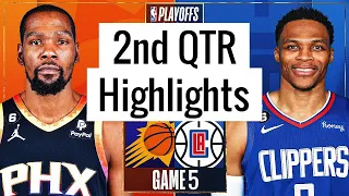 Phoenix Suns vs Los Angeles Clippers Full Game 5 Highlights 2nd QTR |Apr 25| NBA Playoff 2023