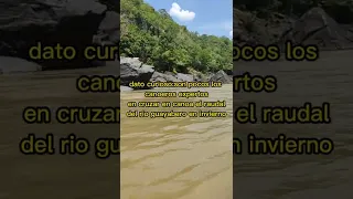 como llegar al raudal del rio guayabero  cruzamos el raudal del rio guayabero #guaviare