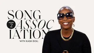 Kash Doll Raps Missy Elliot, Drake & "Ice Me Out" in a Game of Song Association | ELLE