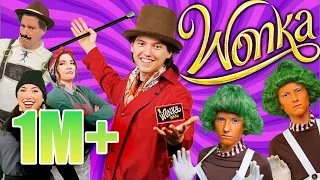 FAMILY SINGS WONKA MEDLEY!!! 🍫✨(Cover by Sharpe Family Singers)