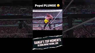 Punk does Pepsi Plunge! #shorts #aew #wwe