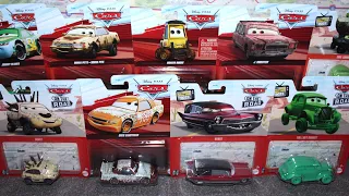 Mattel Disney Cars 2023 Case L Randy Squat Mallory Karhut Braker Boggs Greg Candyman Shoesteer Doug