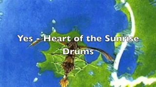 Yes - Heart of the Sunrise - Drums Isolated - Bruford