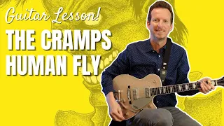 The Cramps - Human Fly - Guitar Lesson & Tutorial