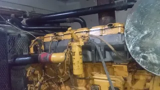 Caterpillar C18 generator head change & load test