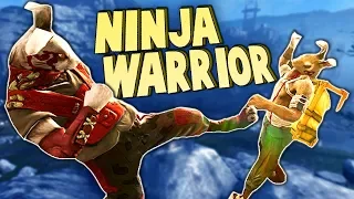 Stealthy NINJA Warrior Rabbit vs ARMY!  (Overgrowth New Update Release - Part 1)