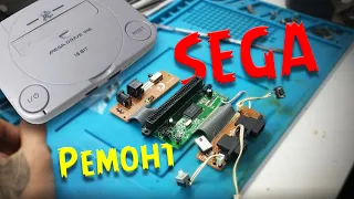 Ремонт клона SEGA под PS1 Slim