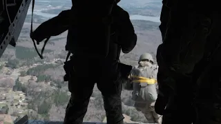 South Carolina National Guard Chinook unit supports jump training (2019) 🇺🇸