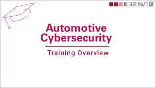 Automotive Cybersecurity Engineering Training Program