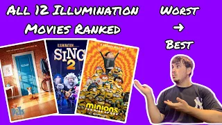 All 12 Illumination Movies Ranked w/ Minions: The Rise Of Gru