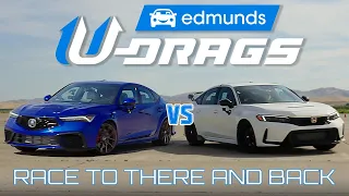 U-Drag: Integra Type S vs. Civic Type R