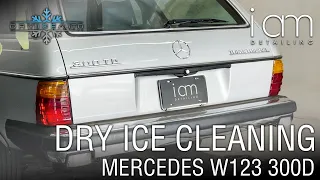 DRY ICE CLEANING THERAPY || Mercedes W123 300D