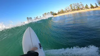 POV SURF (raw) DOING FLOATERS AND GOING OVER THE FALLS