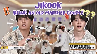 Jikook being an old married couple XD | Kookmin