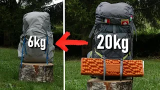 ALLÉGER SON SAC DE RANDO | Cannibalisation, Minimalisme, Marche Ultra Légère