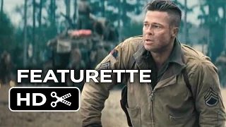 Fury Featurette - Recreating Hell (2014) - Brad Pitt, Logan Lerman War Movie HD