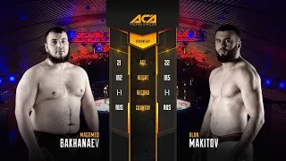 Магомед Баханаев vs. Алан Макитов | Alan Makitov vs. Magomed Bakhanaev | ACA YE 14