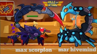 Hills of steel: Max legendary tank scorpion multishot vs all bosses - 2 September 2022