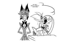 (Hazbin Hotel comic dub) Alastor is Hot