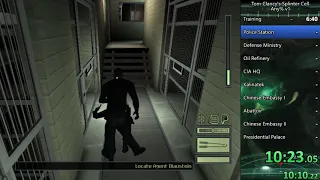 Splinter Cell Any% Speedrun 58:50