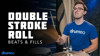 How To Play A Double Stroke Roll On The Drums - Drum Rudiment Lesson - Drum Rudiment Lesson