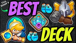 THIS WEEK'S BEST DECK!! How to BEST USE multiplication booster! | In Rush Royale!