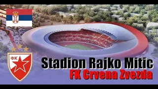 Kako izgleda i kako će izgledati nova Marakana u Beogradu (Rajko Mitić) | New Rajko Mitić Stadium