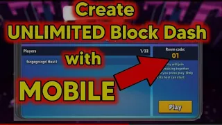 How to play block dash with your friend or solo version 0.42