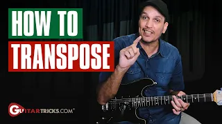 How To Transpose On Guitar For Beginners | Guitar Tricks