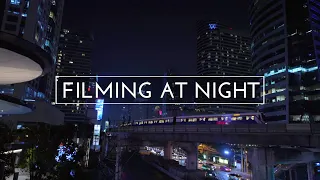 How I Film at Night - Run and Gun Filmmaking [Sony A7siii]